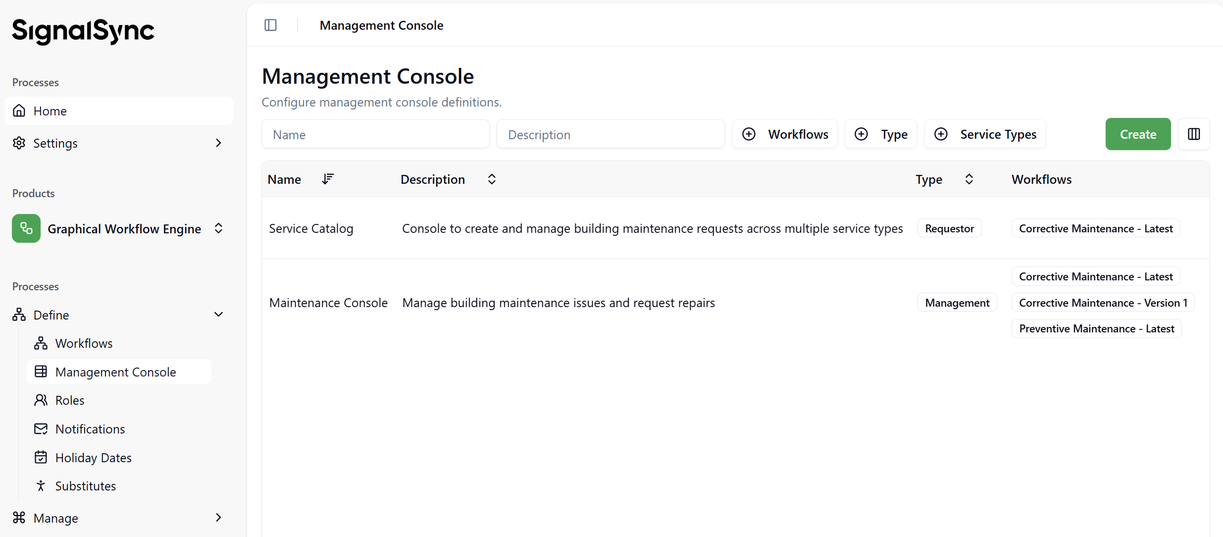 Management Console